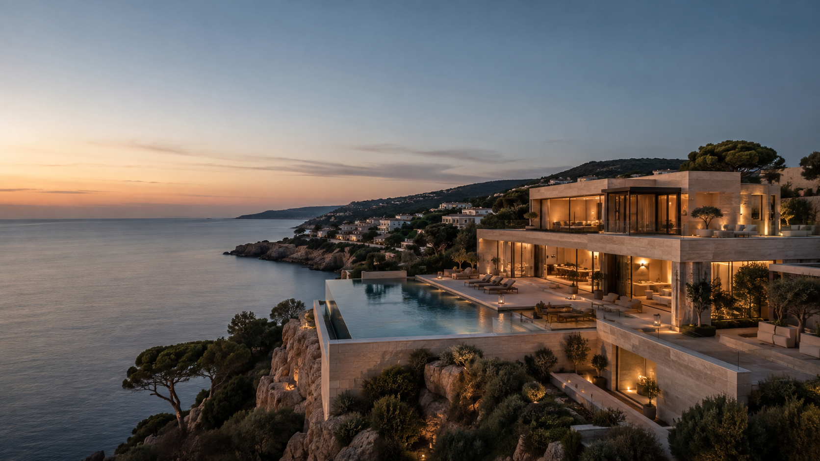 A small number of the world's most significant homes.